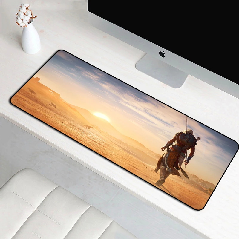 Игровой коврик для мыши FFFAS 70х30 см ковбойский серии Сумерки с резиновым дном