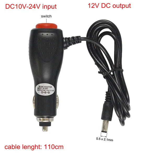 DIYSECUR DC12V-24V 4PIN 4," Обратный автомобильный монитор заднего вида Водонепроницаемый CCD резервный ночного видения автобус грузовик камера автомобильное зарядное устройство - Название цвета: car charger