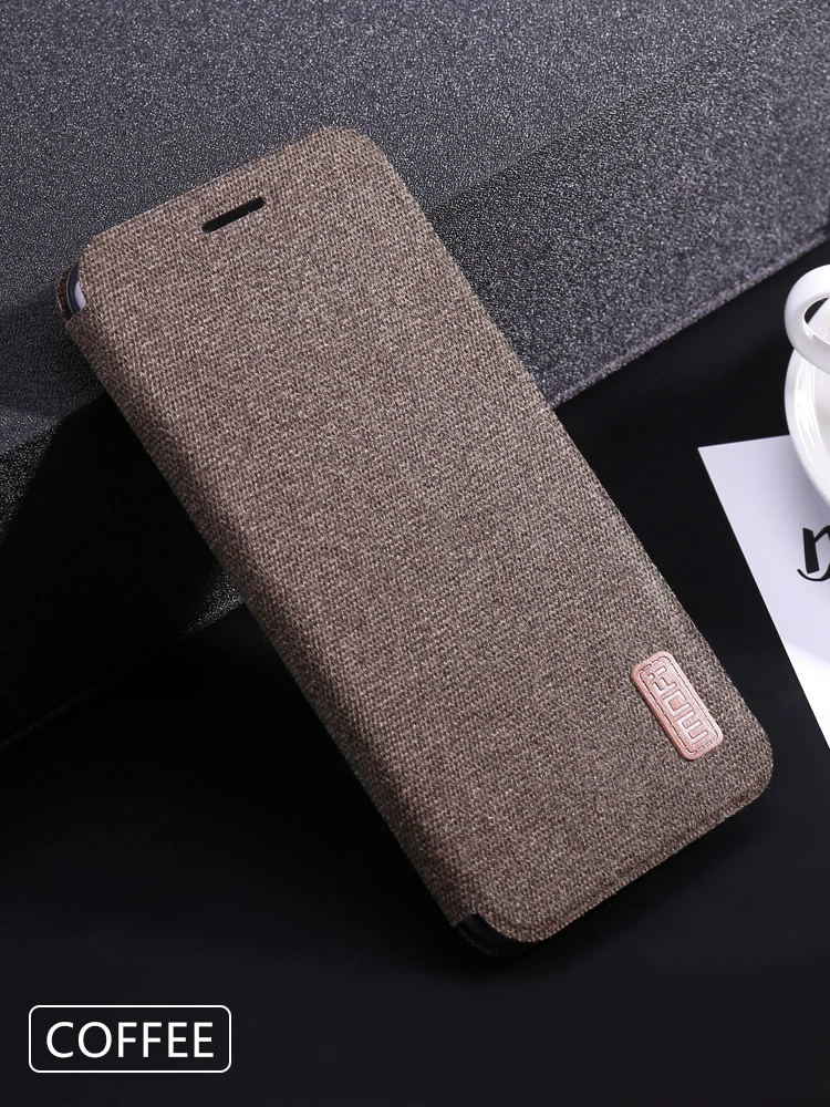 Чехол для xiaomi mi 9, чехол MOFI для xiaomi mi 9 explorer, тканевый флип-чехол для xiaomi mi 9, силиконовый Полный Чехол, задняя подставка, флип-чехол