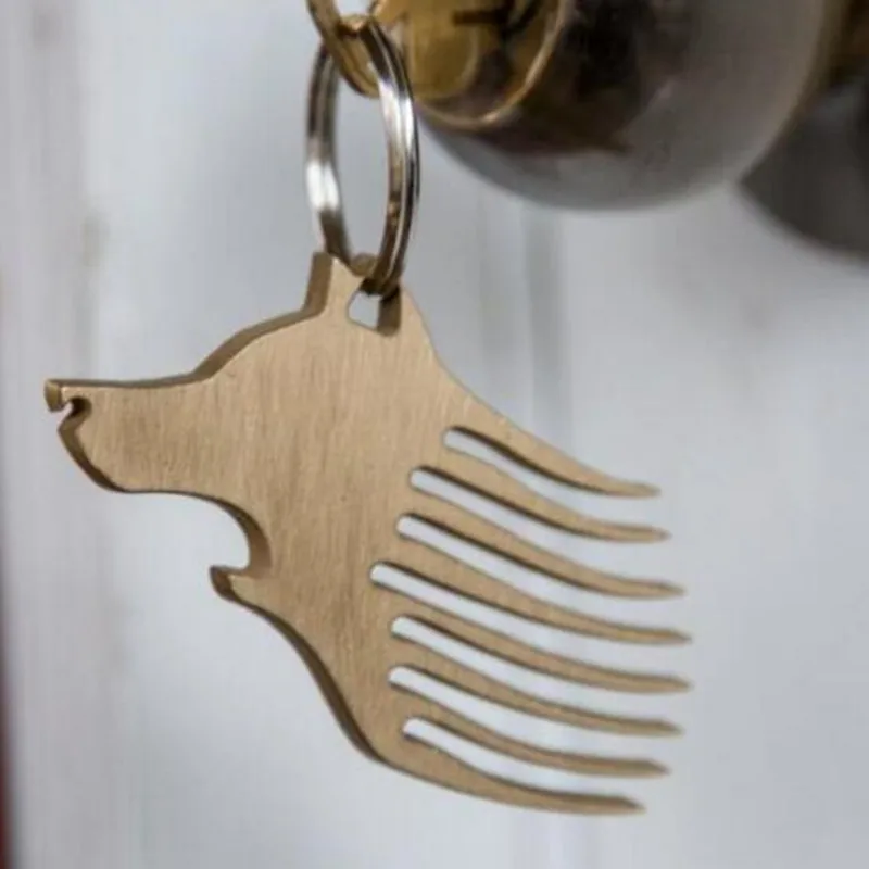 Расчески для бороды может быть брелок кольцо борода формирующий инструмент