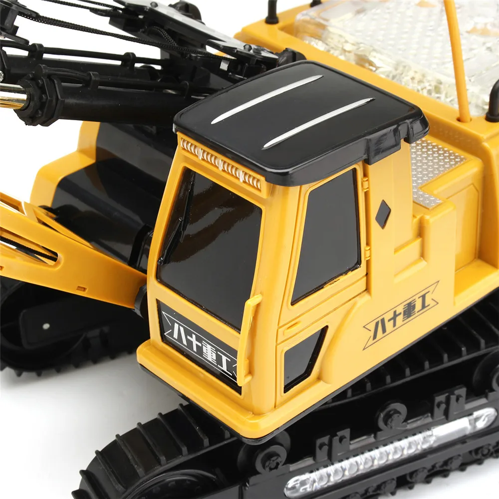 Новое поступление Huina Toys 91115 1/14 2,4G 12CH Rc башенный кран 680 градусов вращение и светодиодный свет модель игрушки