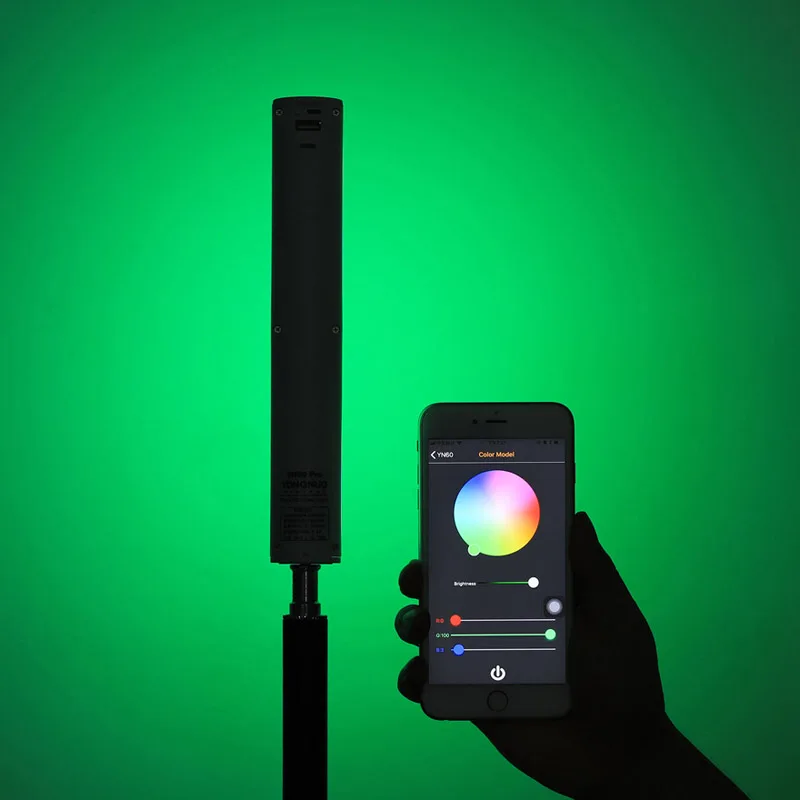 Yongnuo Новый YN60 портативная ледяная палка LED Видео свет RGB полный цвет Встроенный 5200
