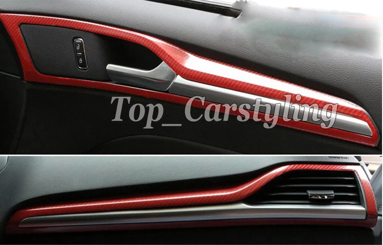 Red Gloss 6D Carbon Fiber Vinyl Like Real Glossy Fibre film foil With Air Free Bubble PROTWRAPS VINYL 1.52x20m/Roll | Автомобили и