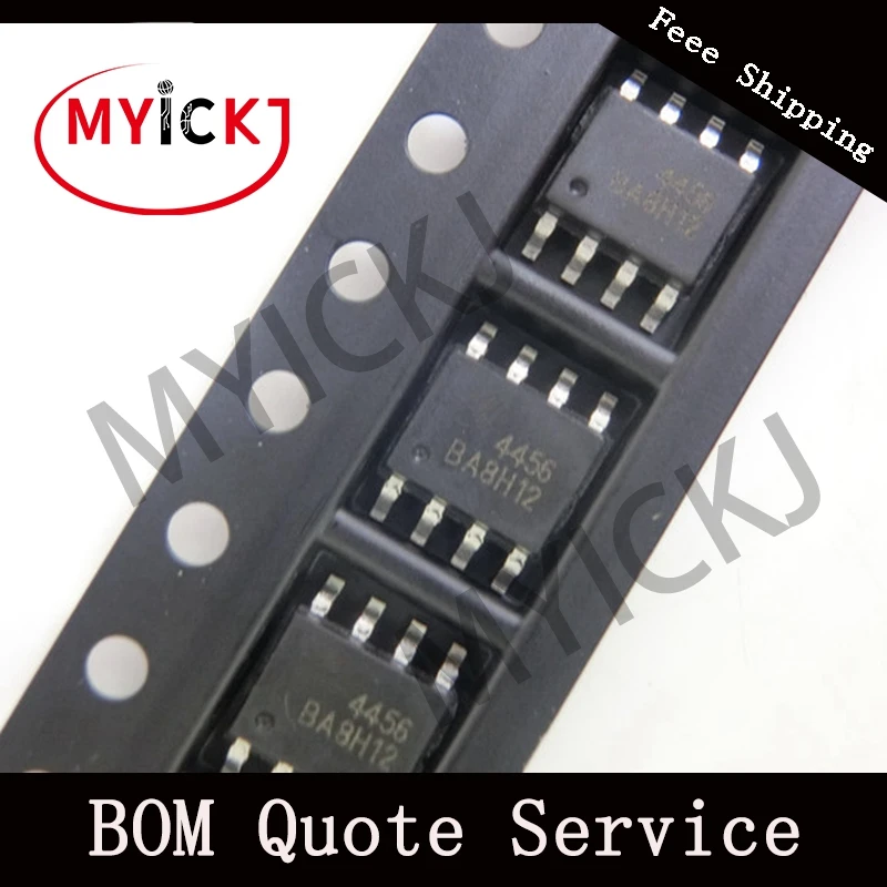 10 шт. AO4456 микросхема MOSFET N CH 30 в 20A sop 8 4456 новый оригинальный|Светодиодные чипы| |