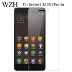 Закаленное стекло для Xiaomi Redmi 3 S, Защитная пленка для экрана Xiaomi Redmi 3 Pro, Xiomi 4A, для Xiaomi Redmi 3 s, 3 s, 3x, Mi 4C, 4S