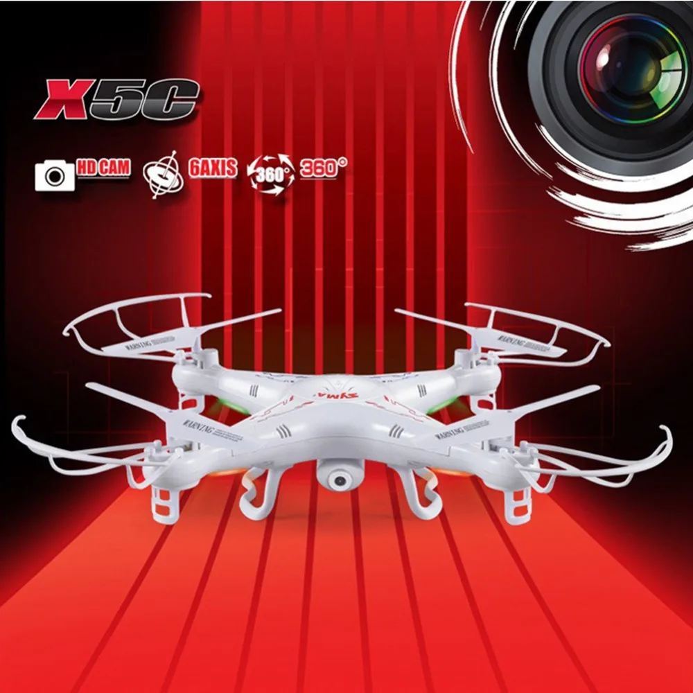 SYMA X5C телефон 2 Мп HD FPV камера МП 4 ГГц канала 6 осей Радиоуправляемый вертолет