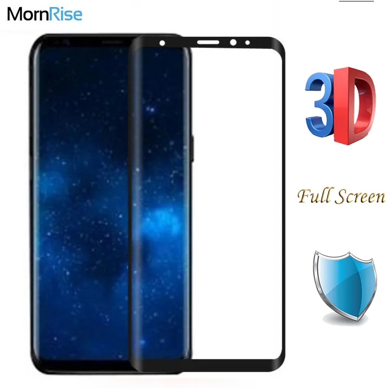 Закаленное стекло для Samsung Note 8 Защитная пленка 3D изогнутое полное Защитное 10 + 9