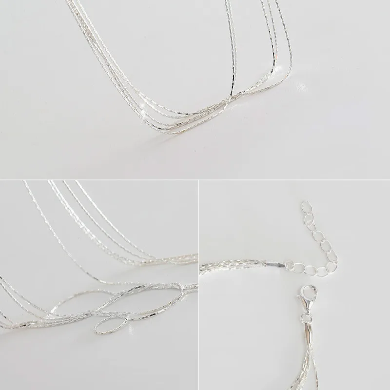 Женский браслет из серебра 925 пробы с защитой от аллергии|bracelets for|chain braceletbracelets for
