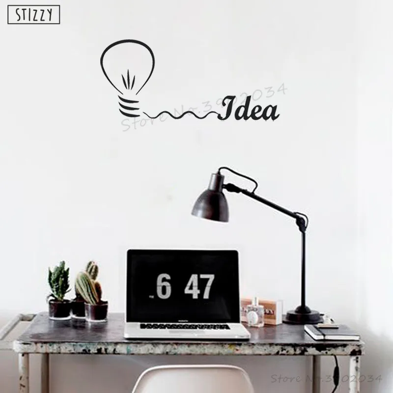 Настенная Наклейка stizzy Mind Light креативная настенная наклейка познавательная идея