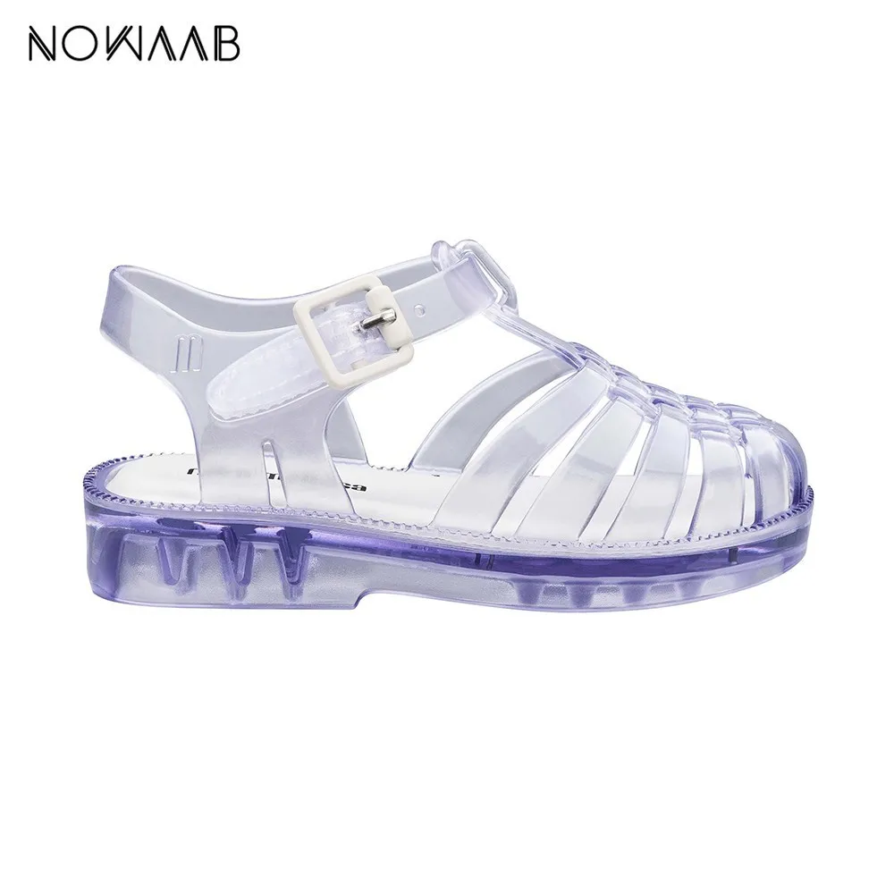 Оригинальные римские сандалии для девочек Mini Melissa 2019 летние желе мальчиков