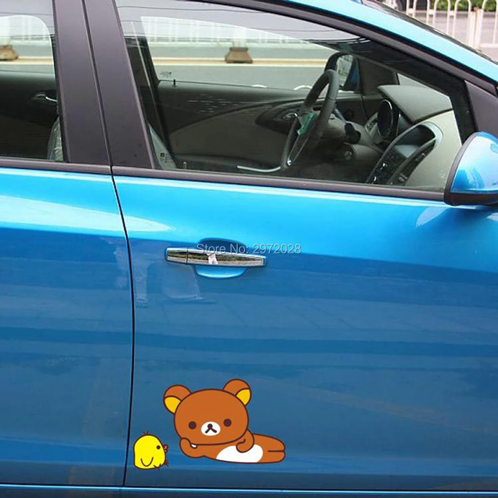 10 x прекрасный автомобиль укладка Носки с рисунком медведя из мультика Rilakkuma