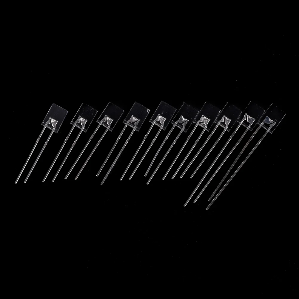 100 шт Прямоугольные светодиодный s 255 диод RGB рассеянный катодом/анод площади