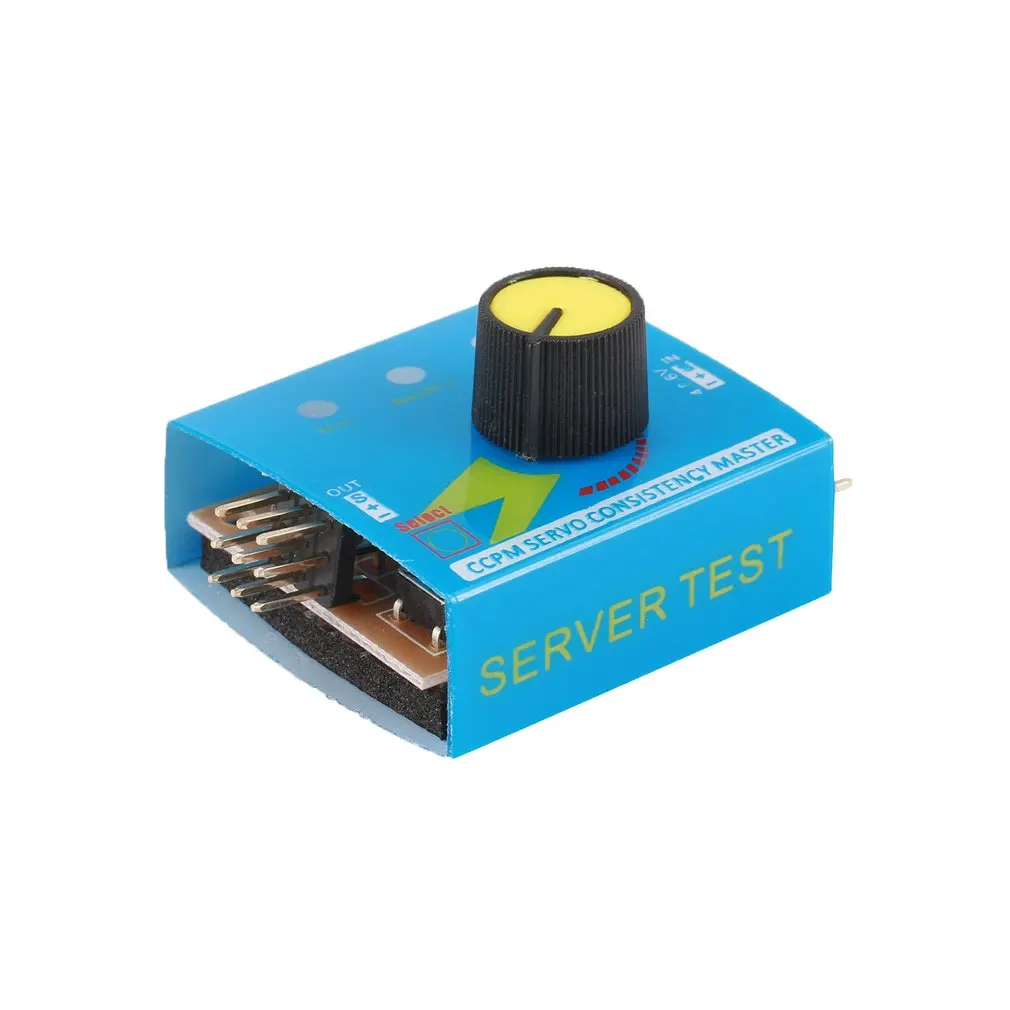 

Multi Servo Tester 4.8-6V with Indicator Light 3CH ECS Consistency Speed Controler Power CCPM Master Checker RC Drone Parts