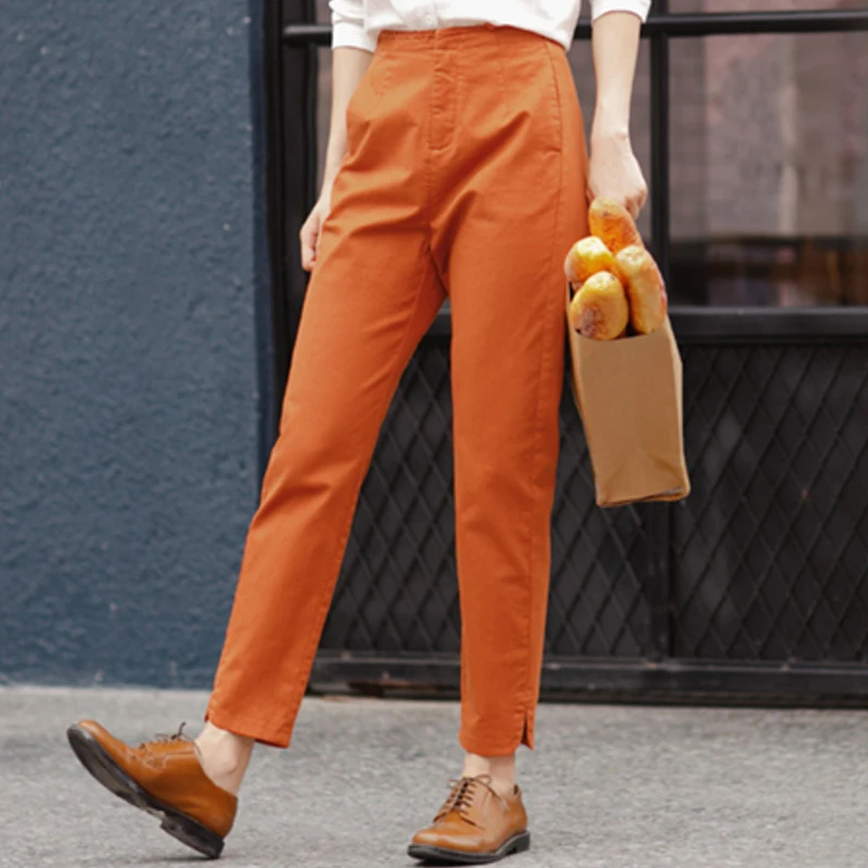 Женские брюки карандаш INMAN однотонные для отдыха на осень|pencil pants|pants femalefashion pants |