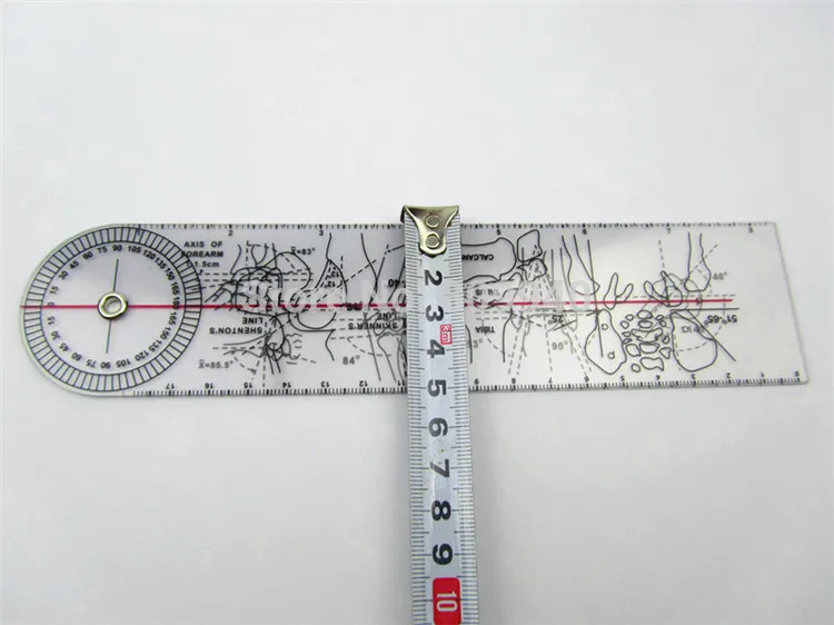 5 шт./лот! Спинальный Гониометр Дистальный радиулярный шарнир линейка