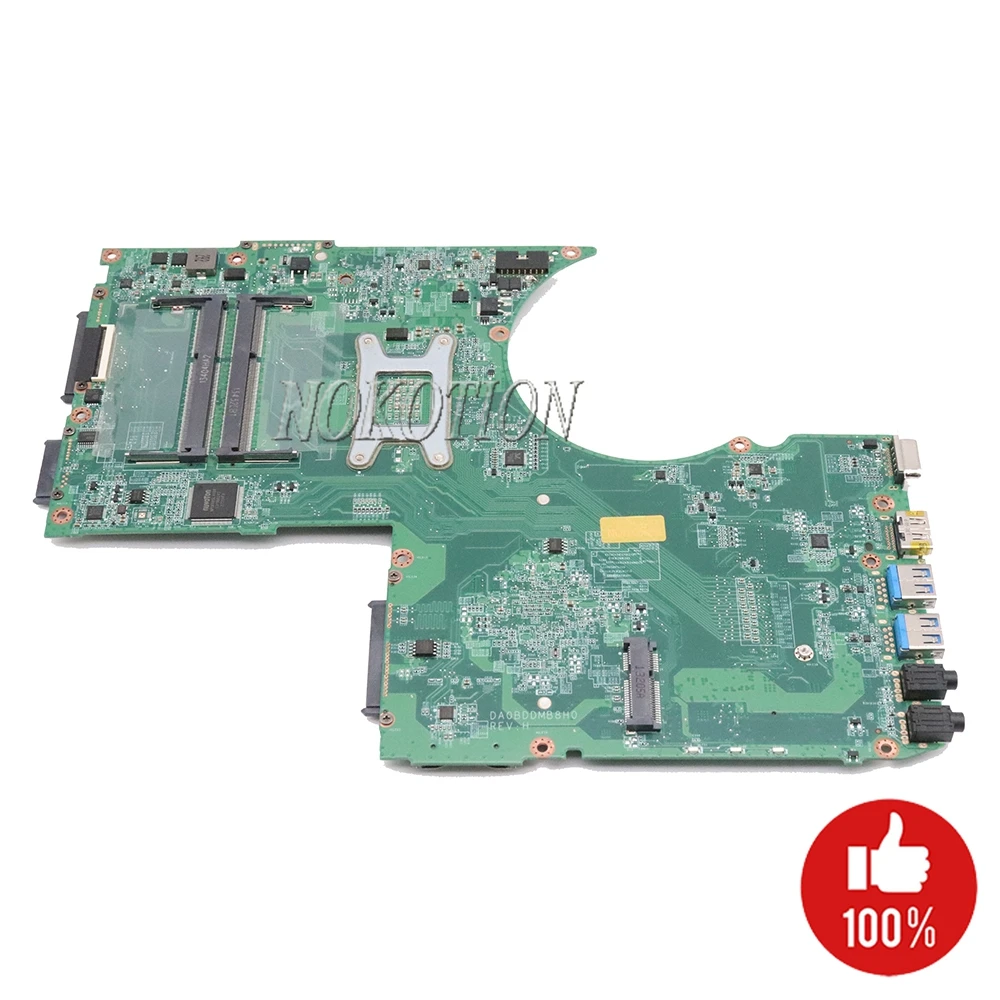 NOKOTION DA0BDDMB8H0 A000240360 для Toshiba Qosmio X70 X75 X75-A7170 материнская плата для ноутбука 17,3 дюймов с графическим слотом работает