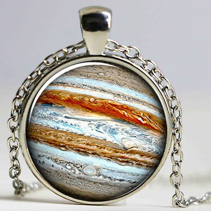 1 шт. юпитерское ожерелье подвеска с планетой ювелирные изделия кристаллами