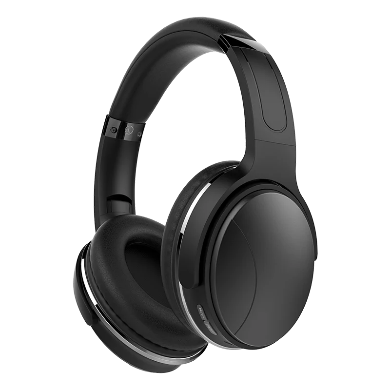 Black FDBRO Bluetooth Hi-Fi стерео наушники с пассивным Шумоподавлением беспроводные Bluetooth наушники Складная гарнитура с микрофоном для телефона - Цвет: Black