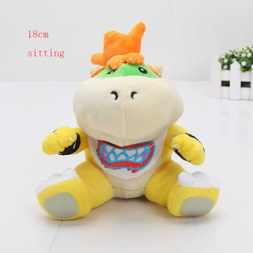 13911 18cm dragon1 20 см аниме мультфильм Super Mario Bros Принцесса Персик Дейзи розалина мягкая плюшевая игрушка милые мягкие животные куклы игрушки подарки - Цвет: 13911 18cm dragon1