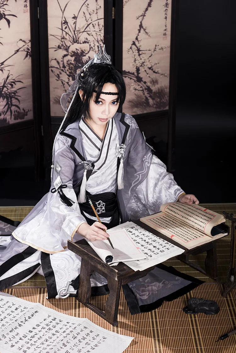 Zhong Qiu/костюм для костюмированной вечеринки в стиле аниме Jian Wang III Young Guy NPC