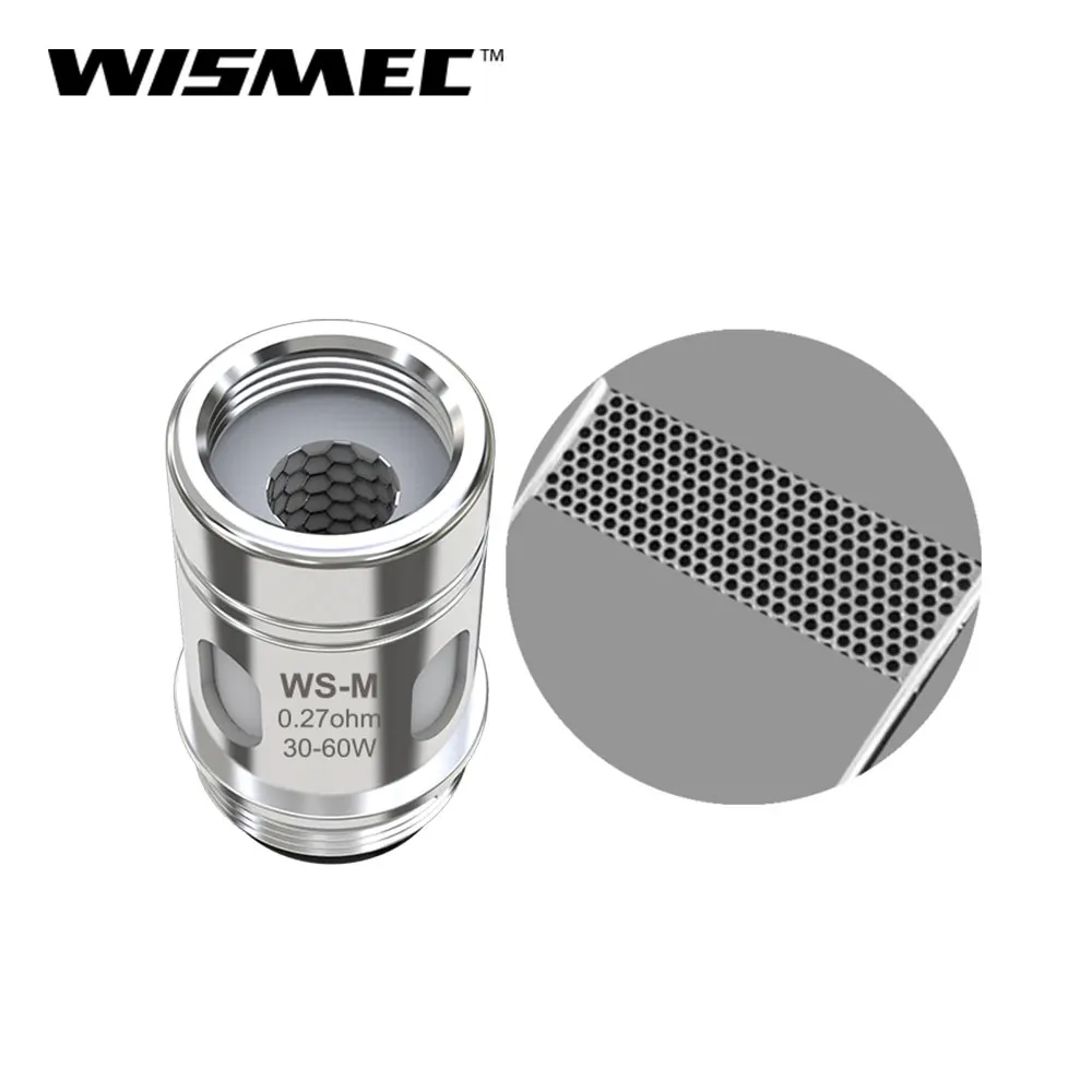 Оригинальная катушка Wismec WS M 0 27 Ом для извилистых V80/извилистых V200/извилистых