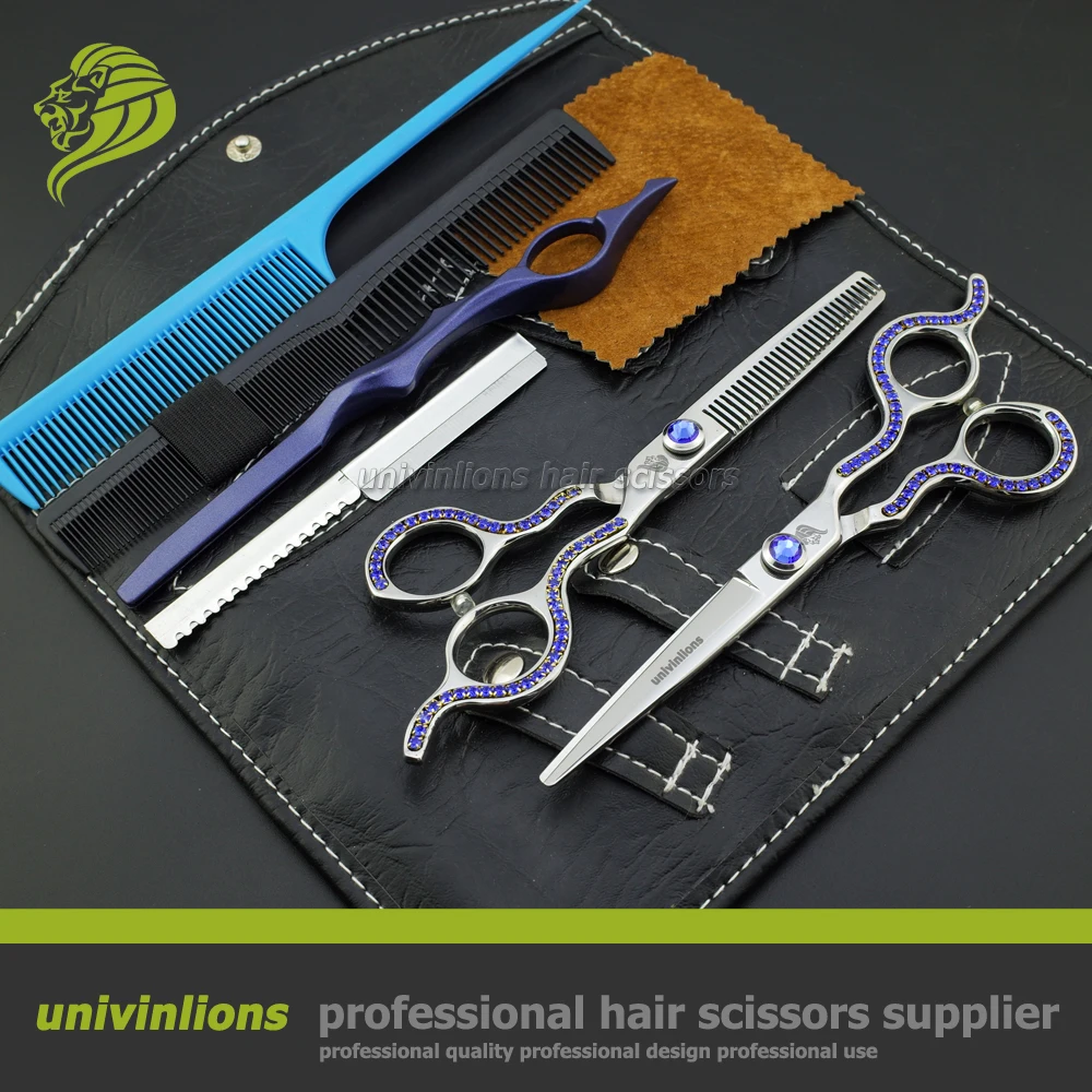 Профессиональные ножницы для стрижки волос 6 0 дюйма наборы парикмахерской