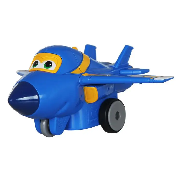 Superwings 1 шт./компл. ABS Мини игрушки самолет с рисунками героев из мультфильма Супер