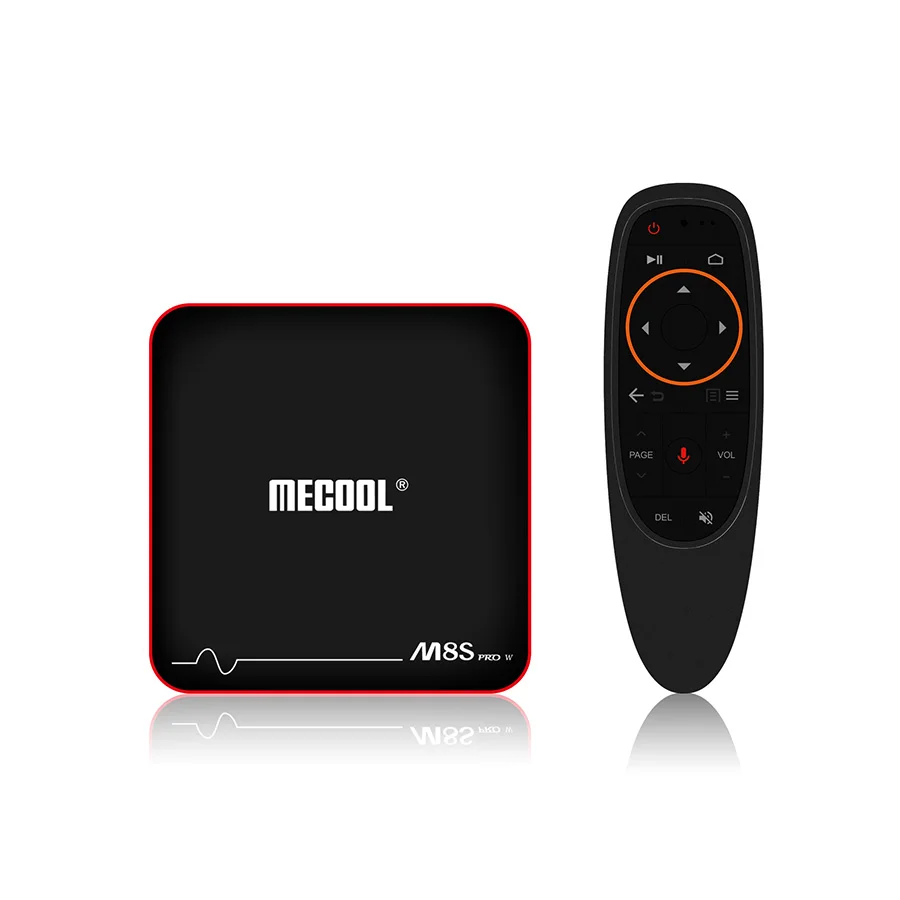 MECOOL M8S PRO W Android 7 1 tv Box 2G ram 16G rom Amlogic S905W cpu Mali 450 Поддержка 2 4 ГГц WiFi 4K H.265 ТВ
