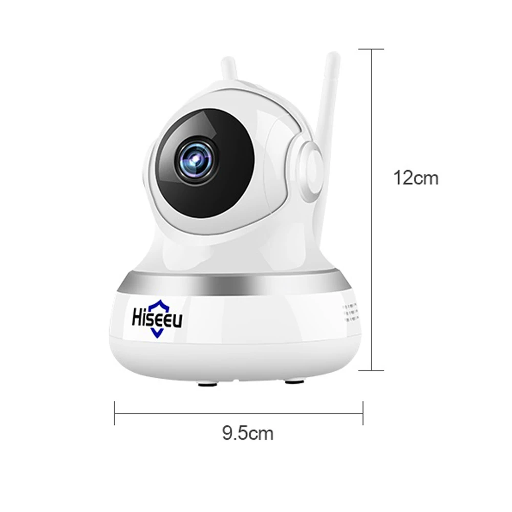 Hiseeu FE1 1080P 2MP WiFi ip камера видеонаблюдения P2P Домашняя безопасность с двойным