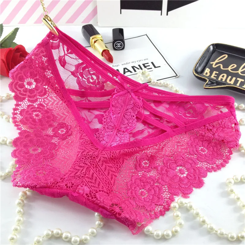 Jian Peng Seamless Lace Sexy Net Yarn Panties Low waist within Temptation Underwear Women Embroidery Transparent | Женская одежда