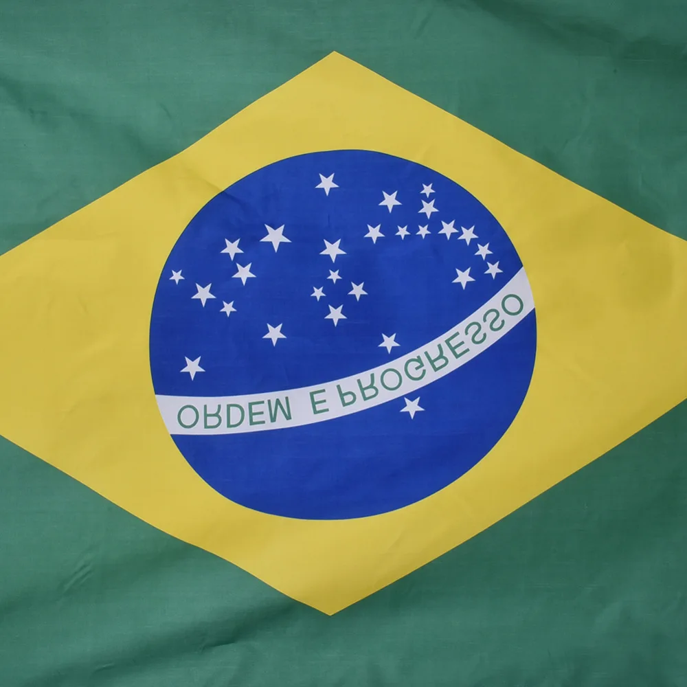 

High Quality Brazilian National Country Hanging Flag Banner Home Decor Grand Festival Events Activity Polyester Flag 90x150cm