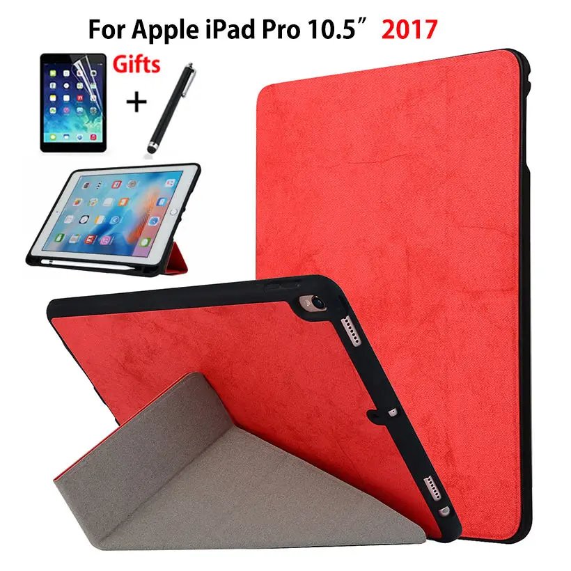 Чехол для Apple iPad Pro 10 5 дюймов 2017 с держателем карандашей A1701 чехол Защитный