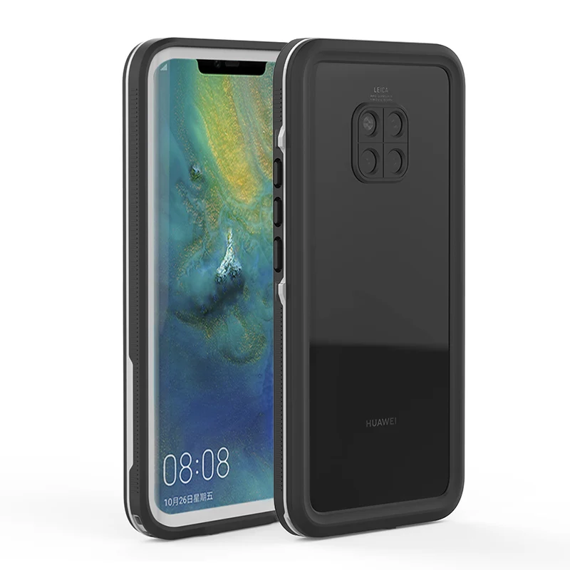Водонепроницаемый чехол для плавания ming IP68 ДЛЯ huawei P30 P30Pro P20 Pro Чехол для дайвинга защита для плавания чехол для huawei P20 Lite mate 20Pro оболочка - Цвет: White