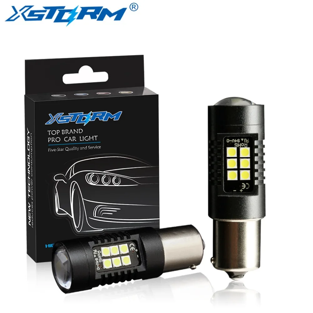 2 шт. светодиодные лампы PY21W 1156 BAU15S 21 303030smd для автомобисветильник фар стояночных