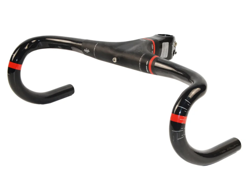 Супер светильник полный UD углеродный Интегрированный руль для дорожного