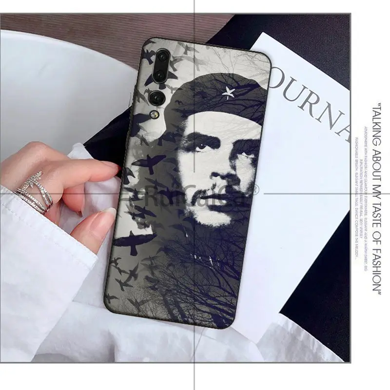 Новый чехол для телефона Ruicaica Smoking Che Guevara Huawei Mate10 Lite P20 Pro P9 P10 Plus Mate9 10 Honor 9 View |