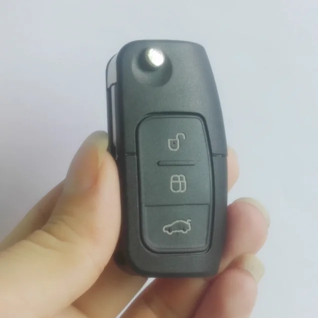 Сменный Чехол-книжка для ключа с логотипом FORD C S MAX Focus Galaxy Kuga Mondeo 3 кнопки |