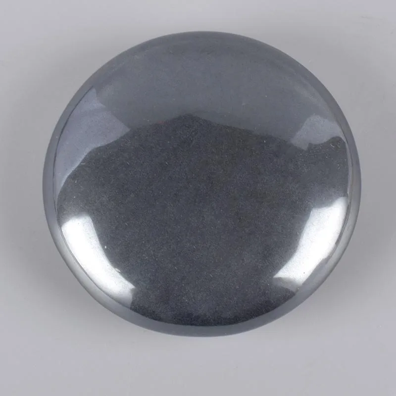 1 piece hematite Большой камень для горячего массажа натуральный гематит чакра пальмовый камень Исцеление спа Рейки Кристалл Кварца красота забота о здоровье энергетический камень 60 мм - Цвет: 1 piece hematite