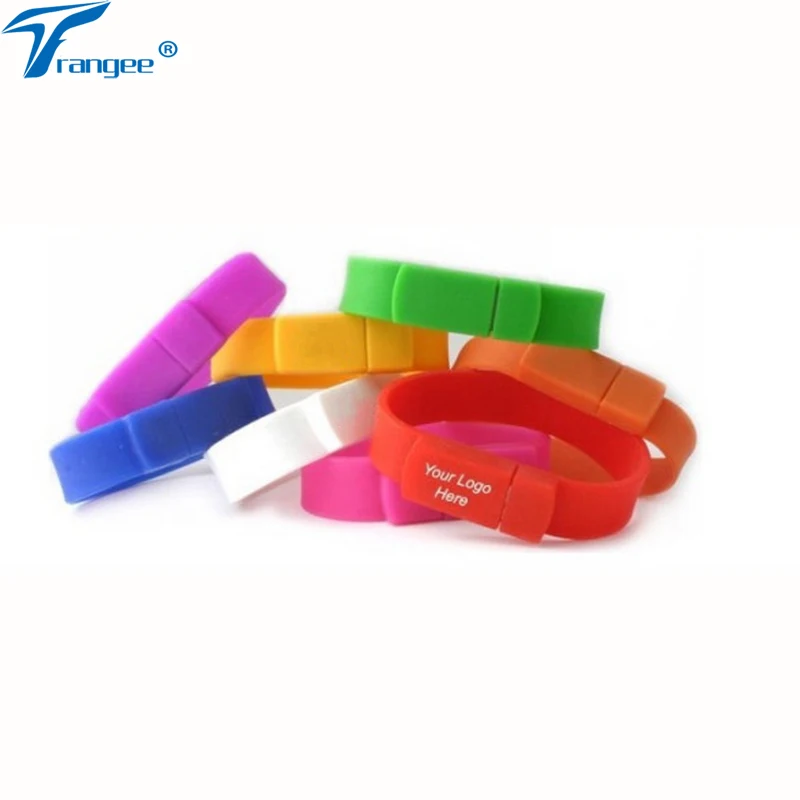 Trangee 50 шт./лот браслет USB флеш-накопитель 4 ГБ 8 16 32 | Компьютеры и офис