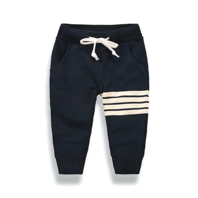 Весенне-осенняя повседневная детская одежда для мальчиков брюки девочек