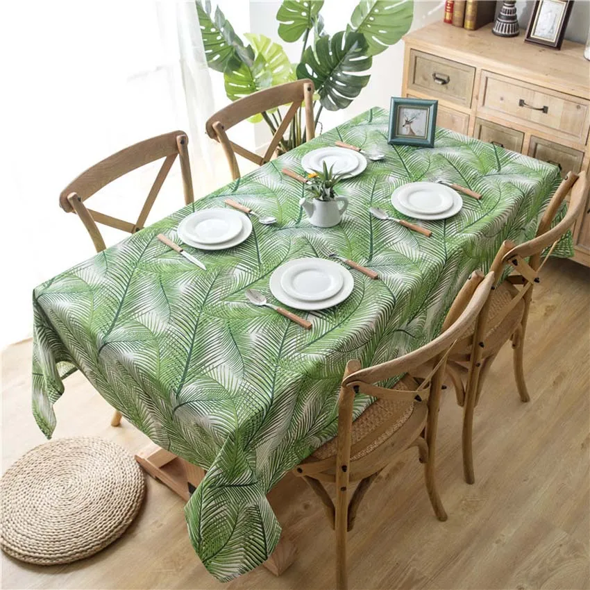 Table Colth 1 Современная скатерть с изображением кактуса, простая мягкая скатерть для стола, Декоративная скатерть для дома - Цвет: Table Colth 1