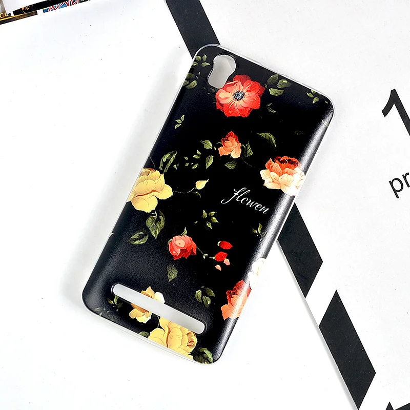 Soft Silicone Case For Fly FS509 Nimbus 9 Pattern Floral Wolf Flamingo Cute Animails Cover 5.0&quot TPU |