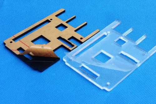 Акриловая пластина корпус/коробка/корпус для Raspberry pi 2 Модель|box shell|box boxcase enclosure box |