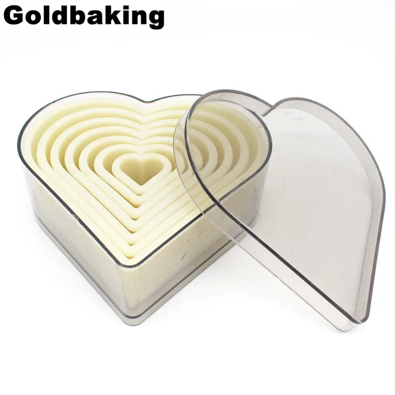 Нейлоновые формы для печенья 7 шт.|heart cookie cutter|cutter moldcookie cutter set |