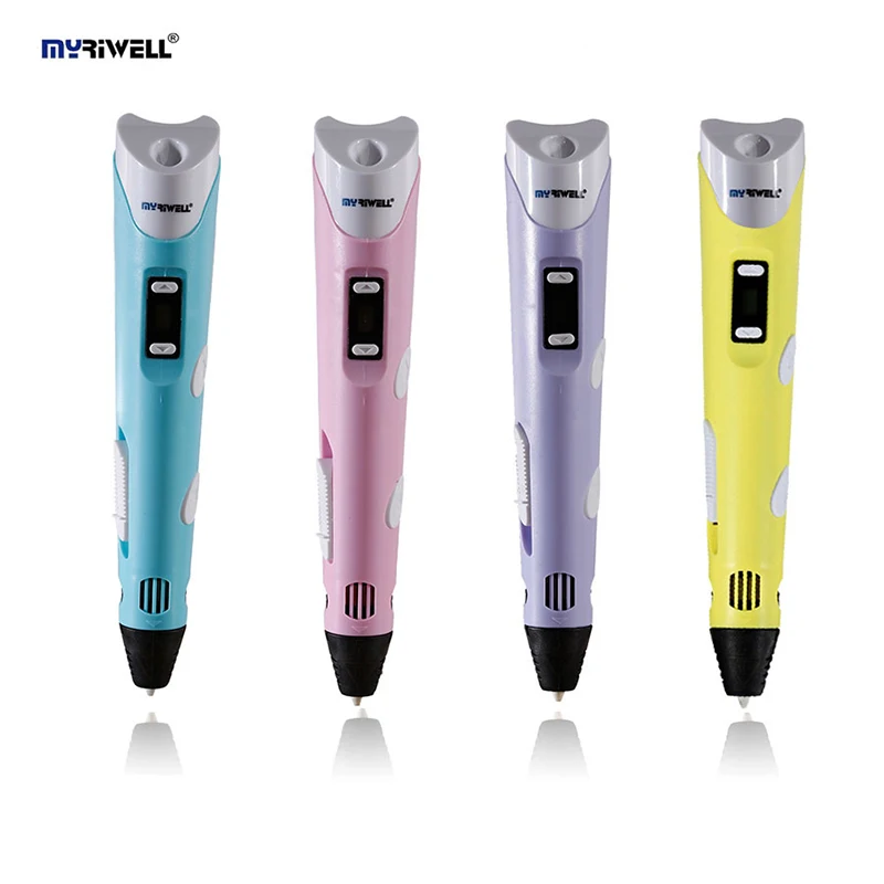 Myriwell 3D ручки 2 го поколения DIY 3d принтер ручка для рисования печать Ручка детей