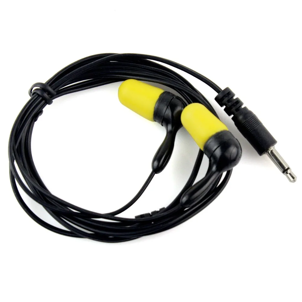 Spring Line Listen Only Receive Earpiece 3.5mm Mono Jack Unilateral Headset HT1000 HT1250 XTS5000 Straight | Спорт и развлечения