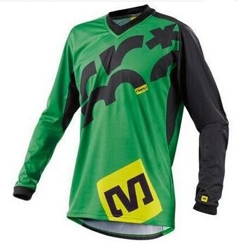 Мужская и женская профессиональная одежда для горного велоспорта, Майо MTB BMX MX, одежда для мотокросса, футболки для мотокросса - Цвет: Color 4