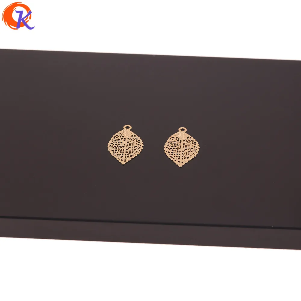 

Cordial Design 100Pcs 10*18MM Jewelry Accessories/Charms/Genuine Gold Plating/Leaf Shape/DIY Parts/Hand Made/Earrings Findings