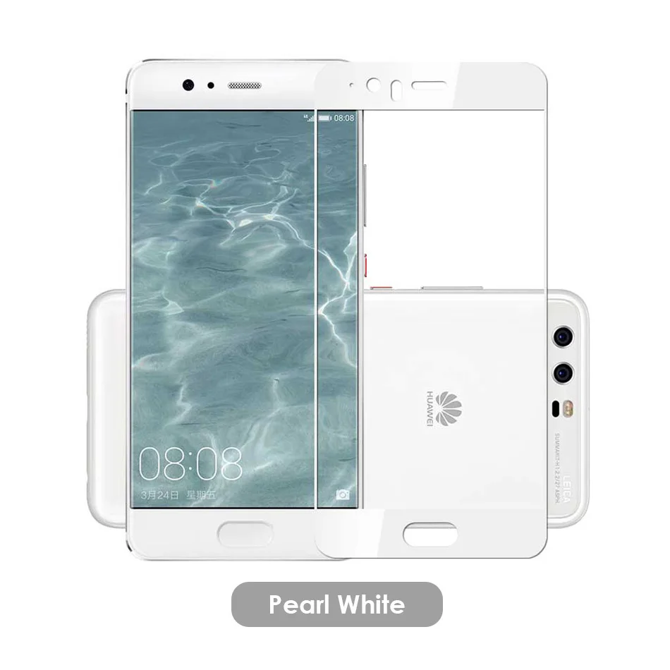 KEXU Tempered Glass Screen Protective Film+Rear Back cover Protector Film 3D Carbon Fiber non-slip for Huawei P10 Plus | Мобильные