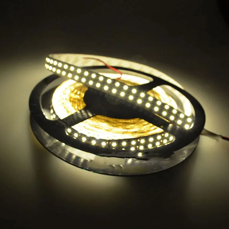 SPLEVISI не водонепроницаемый DC12v 120 светодиодов/м RGB Светодиодная лента 5050 5 м/катушка